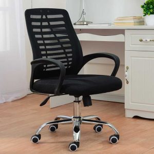 Ghế văn phòng lưng chữ A chân xoay 02