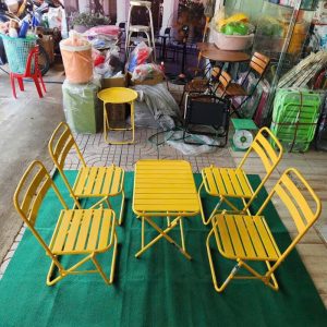 Mẫu bàn ghế cafe MS: 01