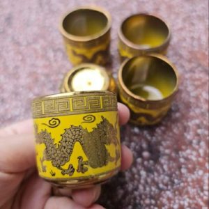 Mẫu bộ rồng vàng 3D