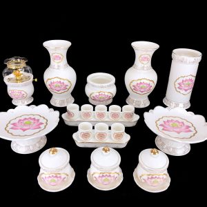 Mẫu bộ sen hồng