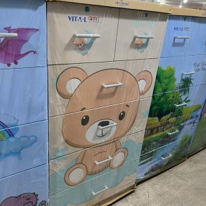 Mẫu tủ nhựa kéo MS: 05