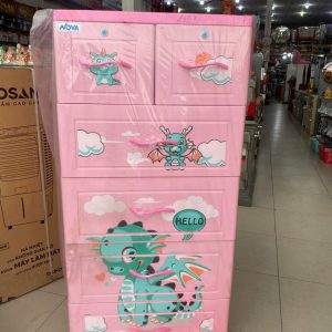 Mẫu tủ nhựa kéo MS: 06